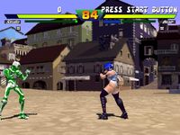 une photo d'Ã©cran de Street Fighter EX plus Alpha sur Sony Playstation